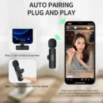 k9 auto pairing plug and play microphone