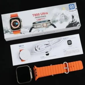 open full box of t800 ultra smartwatch