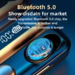 5.0 Bluetooth in f9 wireless earbuds